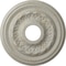 Ekena Millwork Galway Ceiling Medallion (Canopies up to 3 1/4"), 15 3/4"OD x 3 1/4"ID x 1"P, Pot of Cream Crackle CM15GAPCC - alternate 1
